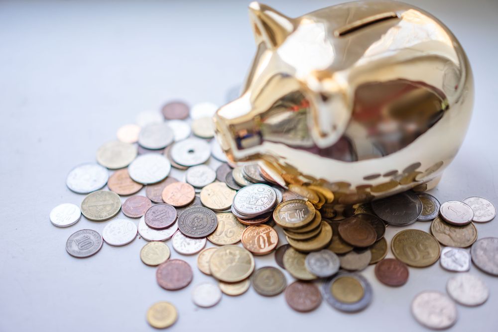 Coins and savings representing cost-effective care